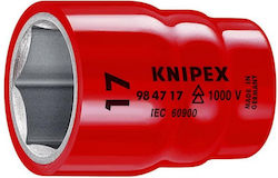 Knipex Καρυδάκι Εξάγωνο με Καρέ Υποδοχής 1/2" Διάμετρος 24mm