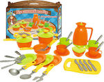 Apergis Cooking Toy / Kitchen Utensils Σετ Μαγειρικής & Σερβιρίσματος σε Κουτί for 3+ Years Old