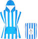 Dock & Bay Quickdry Bondi Kids Beach Poncho Blu...