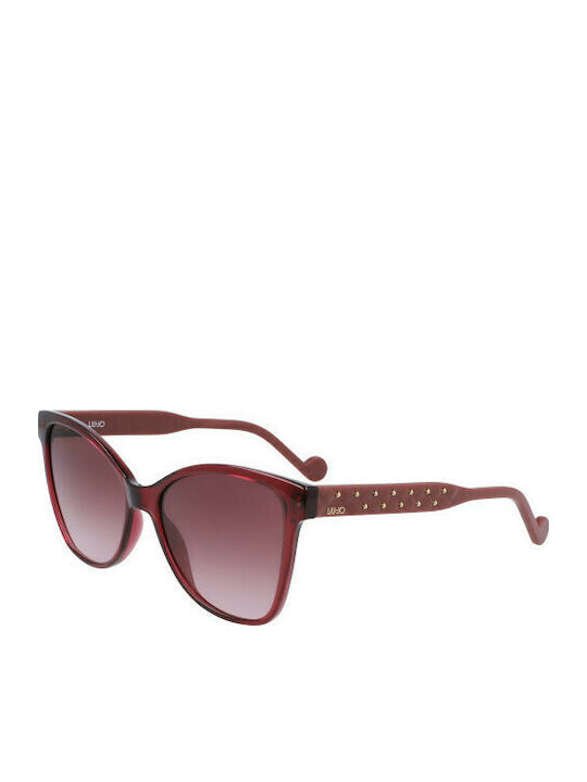 Liu Jo Women's Sunglasses with Brown Tartaruga Plastic Frame