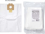 Unibags 1296 Vacuum Cleaner Bags 5pcs Compatible with Nilfisk Vacuum Cleaners