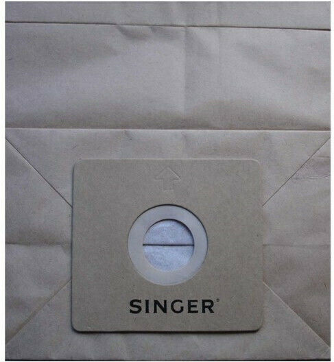 Singer Σακούλες Σκούπας 5τμχ Συμβατή με Σκούπα Singer