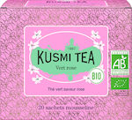 Kusmi Tea Organic Green Tea Rose 20 Bags