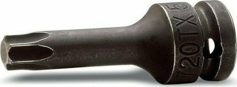 Beta Bit-Stecknuss Pneumatisch mit Torx-Bit und Antriebsvierkant 1/2'' Größe T40 1Stück