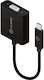 Alogic UCVGA-ADP Конвертор USB-C мъжки към VGA женски