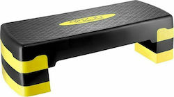 4FIZJO Aerobic Stepper με Ρυθμιζόμενο Ύψος Μαύρο/Κίτρινο
