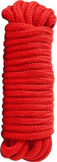 Guilty Pleasure Bondage Rope 5m Σχοινί Δεσίματος σε Κόκκινο Χρώμα