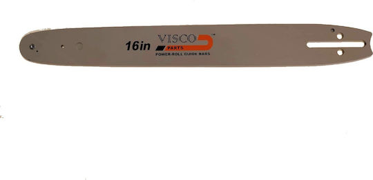 Visco Parts Chainsaw Blade Chainsaw Blade 40cm for Chain with Pitch 3/8"LP, Guide Bar Thickness .050"-1.3mm & Number of Drivers 56E with Granazi 16 POH-50SR