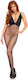Leg Avenue Bodystocking Fără Chilot Ολόσωμο Καλσόν Cu Chilot Deschis Negru