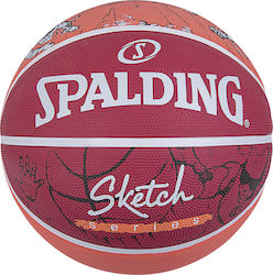 Spalding Sketch Dribble Μπάλα Μπάσκετ Outdoor