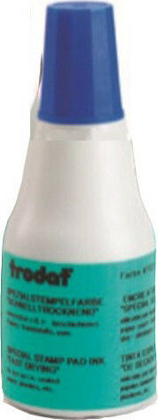 Trodat 7021 Liquid Ink for Ink Pad Stamp Blue