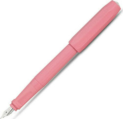 Kaweco Perkeo Schreibfeder Mittel Rosa aus Plastik mit Blau Tinte