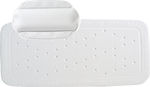 Kleine Wolke Calypso Bathtub Mats White 36x72cm 2pcs