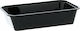 Matrix Pack Disposable Plastic PP Tableware for Hot / Microwave Safe 1100ml Black 25pcs