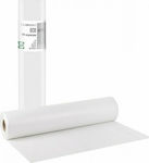 Bournas Medicals Examination Table Plasticized Paper Roll 58cm x 50m White Premium Plus