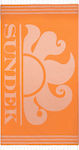 Sundek Πετσέτα Θαλάσσης Key 180x100cm Πορτοκαλί