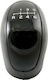 Carner Shift Knob με 6 Μαρκέ για Mercedes Vito W639 for Mercedes-Benz Viano black