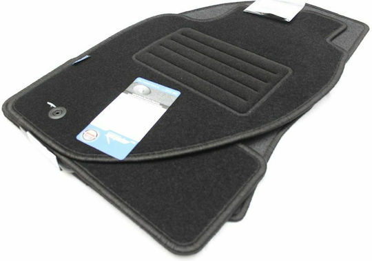 Petex Σετ Μπροστινά και Πίσω Πατάκια 4τμχ για Alfa Romeo Alfa 166 1998-2007 Μαύρα