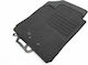 Petex Satz Vorder- und Hintermatten 4Stück aus Teppichboden für Toyota Yaris 1999-2005 Schwarz