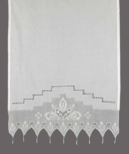Silk Fashion Vorhang mit Tunnel 075 Ecru 140x260cm