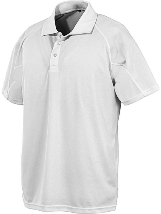 Result Aircool Ανδρικό Διαφημιστικό T-shirt Κοντομάνικο σε Λευκό Χρώμα