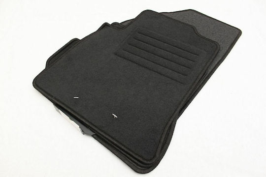 Petex Set of Front and Rear Mats 4pcs for Ford Fiesta / Fusion 2005-2008 Black