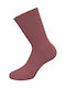 Walk Women's Solid Color Socks Pink