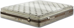 Matt & More Ice Silk Υπέρδιπλο 180x200x32cm με Ανεξάρτητα Ελατήρια & Ανώστρωμα