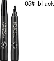 Davis Eye Brow Contouring Waterproof Gel for Eyebrows 05 Black