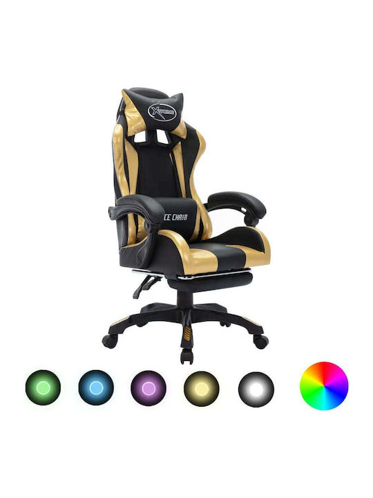 vidaXL 288008 Gaming Chair with RGB Lighting an...