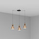 Faro Barcelona Pendant Light Three-Light for Socket E27 Bronze