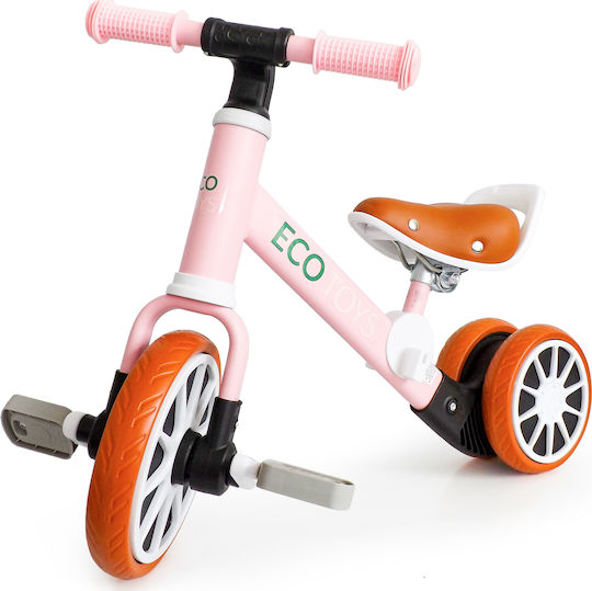 Ecotoys Kids Balance Bike Balance Bike 2 In 1 LC-V1307 Pink