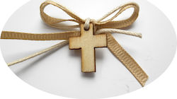 Ο νουνός Christening Charm Pin Beige 50pcs