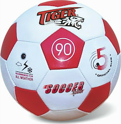 Startoys Tiger 5 Παιδική Μπάλα Ποδοσφαίρου Κόκκινη
