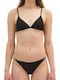 Set Bikini Τριγωνάκι Μαύρο