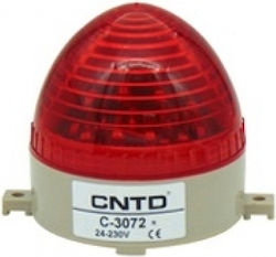 Cntd C-3072 Alarmleuchten-Systeme mit Rot LED Licht 24V 10.3x10.6cm