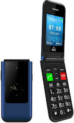 Powertech Sentry Dual II Single SIM Mobile Phone with Big Buttons Blue