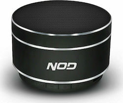 NOD Soundcheck Ηχείο Bluetooth 5W με Ραδιόφωνο και Διάρκεια Μπαταρίας έως 4 ώρες Μαύρο