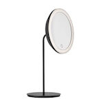 Zone Denmark Lighted Tabletop Makeup Mirror Black