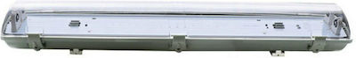 Elvhx Single-Ended Outdoor Lighting Batten T8 with 1 Slot for LED Lamp 120cm