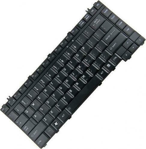 Toshiba Tastatură Laptop Pentru Satellite A200/L300/A300 Cu Cadru Și Dispunere Engleză (SUA) În Culoare Neagră