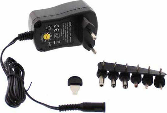 Well Adaptor Universal de Alimentare Reglabil Tensiune 12V 1A cu Putere 12W cu Încărcătoare pentru Laptop (PSUP-SMP-1000MA)