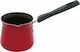 Viosarp Coffee Pot made of Aluminum Νο5 in Red Color Non-Stick