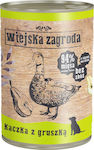 Wiejska Zagroda Feed Wet Food Dogs in Cans with Duck 400gr