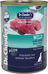 Dr.Clauder's Canned Wet Dog Food with Meat 1 x 400gr 006763 1155