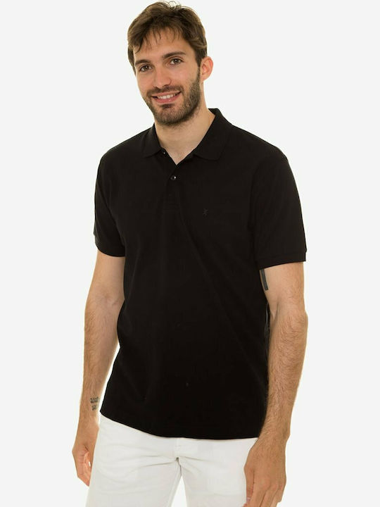 Polo Μπλούζα Κοντομάνικη Μαύρη