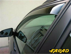 Farad Σετ Ανεμοθραύστες Μπροστινοί για Skoda Superb 2010 4/5D 2τμχ