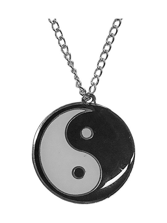 Necklace Ying Yang Colier