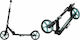 Qkids Παιδικό Πατίνι Αναδιπλούμενο Qkids Weiss Δίτροχο Μαύρο