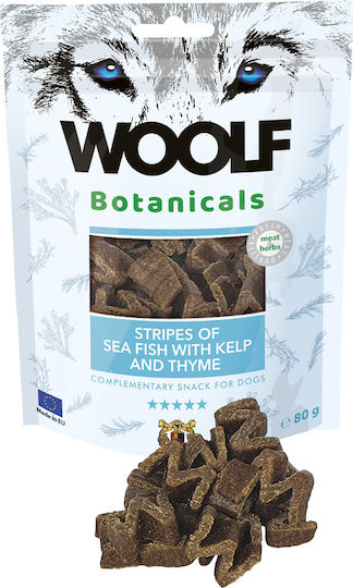 Woolf Botanicals Λιχουδιά Σκύλου χωρίς Σιτηρά με Ψάρι 80gr